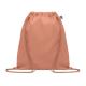 Bolsa de algodón orgánico Yuki colour Ref.MDMO6355-NARANJA 