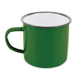 Mug metálica esmaltada retro 350ml