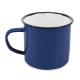 Mug metálica esmaltada retro 350ml Ref.CF60010-AZUL 