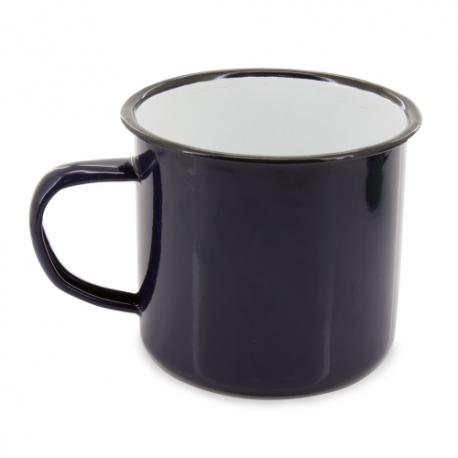 Mug metálica esmaltada retro 350ml