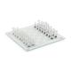 Juego de ajedrez cristal Scaglass Ref.MDMO6342-TRANSPARENTE 