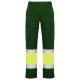 Pantalón multibolsillos de alta visibilidad Naos Ref.RHV9300-VERDE/AMARILLO