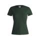 Camiseta mujer color KEYA 180g/m2 Ref.5870-VERDE BOTELLA