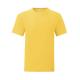 Camiseta de algodón de adulto color Iconic 150g/m2 Ref.1324-DORADO