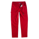 Pantalón elástico bidireccional WORKTEAM B4030 Ref.WTB4030-ROJO