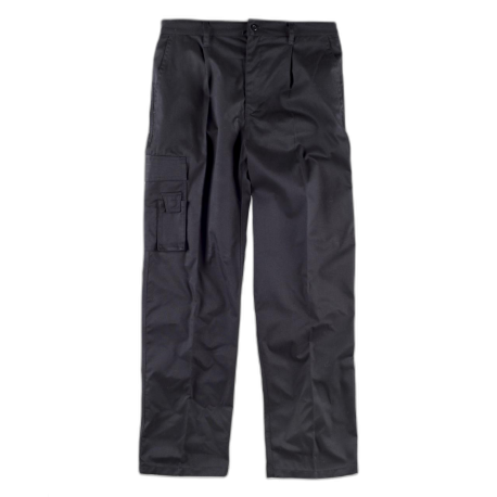 Pantalón con elástico y multibolsillos triple costura WORKTEAM B1409