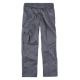 Pantalón con elástico y multibolsillos triple costura WORKTEAM B1409 Ref.WTB1409-GRIS