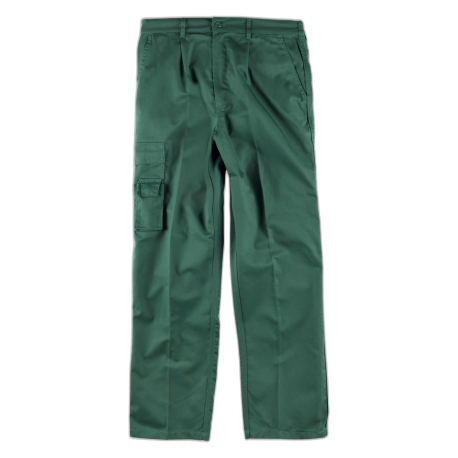 Pantalón con elástico y multibolsillos triple costura WORKTEAM B1409