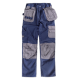 Pantalón sin elástico WORKTEAM B1419 Ref.WTB1419-MARINO/GRIS