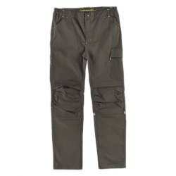 Pantalón multibolsillos en tejido Mechanical Stretch con apertura en las rodilleras