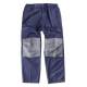 Pantalón combinado rodilleras y culera a contraste WORKTEAM B1411 Ref.WTB1411-MARINO/GRIS