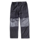 Pantalón combinado rodilleras y culera a contraste WORKTEAM B1411 Ref.WTB1411-NEGRO/GRIS
