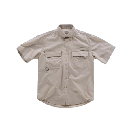 Camisa Safari manga corta multibolsillos WORKTEAM B8510