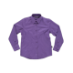 Blusa entallada manga larga sin bolsillos WORKTEAM B8090 Ref.WTB8090-MORADO