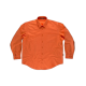 Camisa de manga larga con un bolso de pecho WORKTEAM B8000 Ref.WTB8000-NARANJA