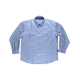 Camisa manga larga WORKTEAM B8001 Ref.WTB8001-CELESTE