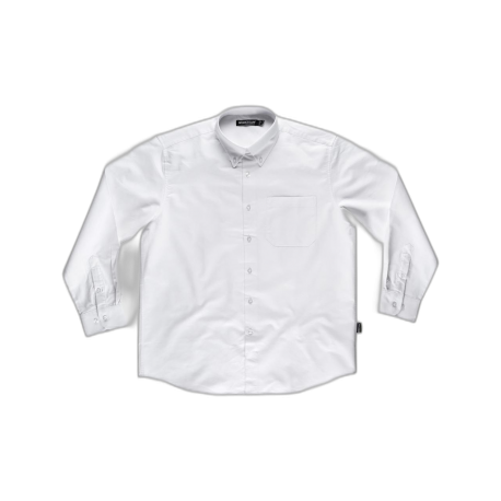 Camisa de manga larga con un bolso de pecho tejido oxford WORKTEAM B8400