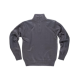 Jersey de media cremallera con refuerzos en hombros y codos WORKTEAM S5502 Ref.WTS5502-GRIS