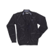 Chaqueta de punto fino con cierre de cremallera WORKTEAM S5603 Ref.WTS5603-NEGRO