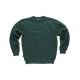 Sudadera cuello caja con puños y cintura elásticos WORKTEAM S5505 Ref.WTS5505-VERDE OSCURO