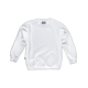 Sudadera cuello caja con puños y cintura elásticos WORKTEAM S5505 Ref.WTS5505-BLANCO