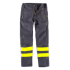 Pantalón ignífugo y antiestático WORKTEAM B1494 Ref.WTB1494-GRIS/AMARILLO AV