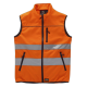 Chaleco workshell de alta visibilidad WORKTEAM C2920 Ref.WTC2920-NARANJA AV