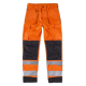 Pantalón multibolsillos alta visibilidad WORKTEAM C2912 Ref.WTC2912-NARANJA AV/NEGRO