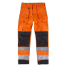 Pantalón multibolsillos alta visibilidad WORKTEAM C2912