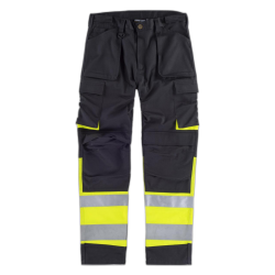 Pantalón multibolsillos combinado alta visibilidad WORKTEAM C2918