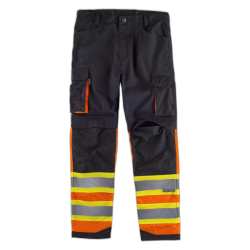 Pantalón multibolsillos combinado alta visibilidad WORKTEAM C2618