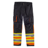 Pantalón multibolsillos combinado alta visibilidad WORKTEAM C2618
