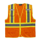 Chaleco alta visibilidad WORKTEAM C3621 Ref.WTC3621-NARANJA AV/AMARILLO AV