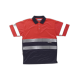 Polo rojo AV WORKTEAM C3867 Ref.WTC3867-ROJO AV/MARINO