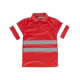 Polo manga corta Rojo AV WORKTEAM C3887 Ref.WTC3887-ROJO AV