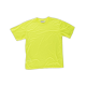 Camiseta de manga corta lisa sin bolsillos WORKTEAM C6010 Ref.WTC6010-AMARILLO AV