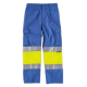 Pantalón con 2 cintas de alta visibilidad y reflectante WORKTEAM C4018 Ref.WTC4018-CELESTE/AMARILLO AV