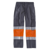 Pantalón con 2 cintas de alta visibilidad y reflectante WORKTEAM C4018