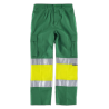Pantalón con 2 cintas de alta visibilidad y reflectante WORKTEAM C4018