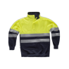 Sudadera combinada Alta Visibilidad WORKTEAM C3839