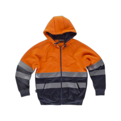 Sudadera AV combinada WORKTEAM C9036