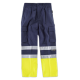 Pantalón bicolor WORKTEAM C4014 Ref.WTC4014-MARINO/AMARILLO AV