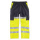 Pantalón combinado alta visibilidad con cintas reflectantes WORKTEAM C3214 Ref.WTC3214-MARINO/AMARILLO AV