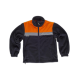 Forro polar bicolor con cremallera y cintas reflectantes WORKTEAM C4020 Ref.WTC4020-MARINO/NARANJA AV