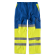 Pantalón combinado alta visibilidad con cintas reflectantes WORKTEAM C3314 Ref.WTC3314-AZULINA/AMARILLO AV