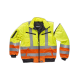 Piloto combinada alta visibilidad con cintas reflectantes WORKTEAM C3736 Ref.WTC3736-AMARILLO AV/NARANJA AV