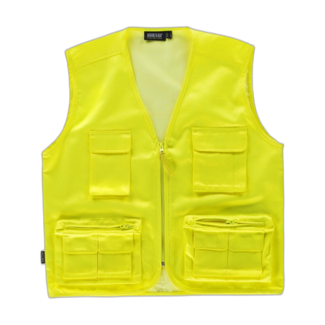 Chaleco tipo safari multibolsillo AV WORKTEAM C3640