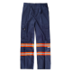 Pantalón con cintura elástica WORKTEAM B1436 Ref.WTB1436-MARINO/NARANJA AV