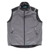 Chaleco Softshell cobinado y con detalles reflectantes WORKTEAM WF2880