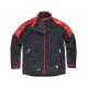Workshell combinado y con detalles reflectantes WORKTEAM WF2840 Ref.WTWF2840-NEGRO/ROJO